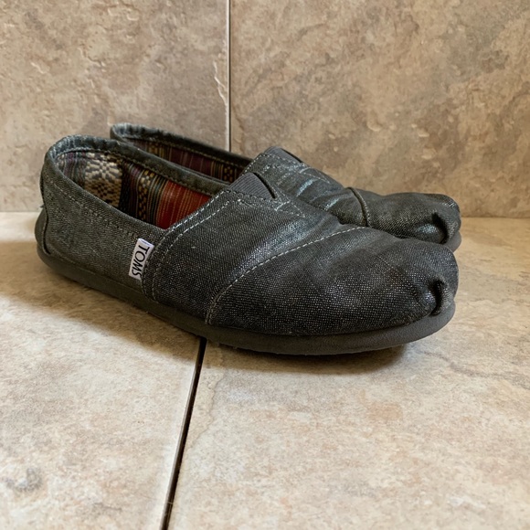 2/$25 Black Iridescent Glimmer Classics size 6 1/2 - Picture 2 of 7